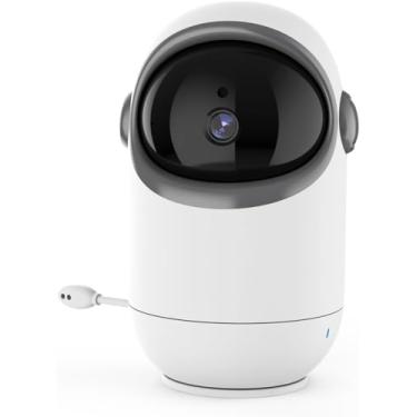 Imagem de TakTark Babá Eletronica, HD 720P Bebê Câmera, Segurança Wifi, Panorâmica Inclinação, Áudio Bidirecional, Visão Noturna, Zoom Digital, Detecção De Som Vox, Ideal Para Novos Pais