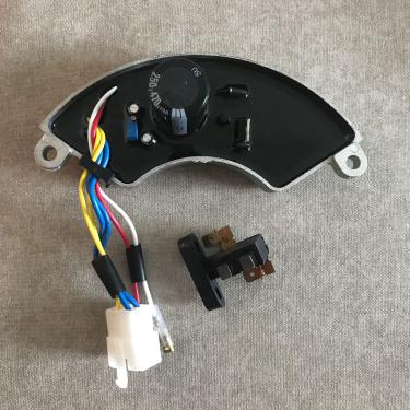 Imagem de HQparts Regulador de tensão AVR compatível com gerador de 8 kVA 8000 W da Tradetools Renegade LC8000AS