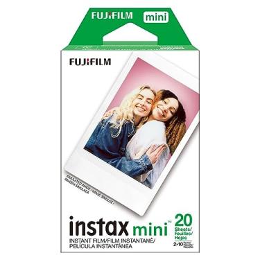 Imagem de Fujifilm INSTAX Mini filme instantâneo pacote com 2 = 20 folhas (branco) para câmeras Fujifilm Mini 8 e Mini 9, modelo: 4332059078