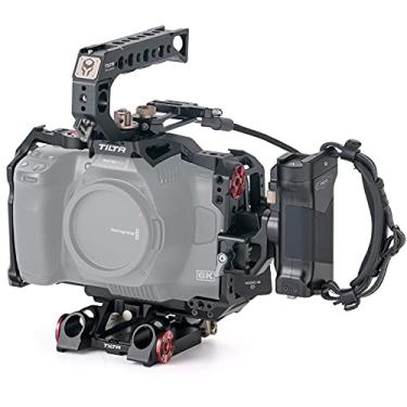 Imagem de Tilta Gaiola de câmera para BMPCC 6K Pro/G2 | Equipamento de proteção | Acessórios de montagem | Compatível com Blackmagic Design Pocket Cinema Camera 6K Pro (preto, kit avançado)