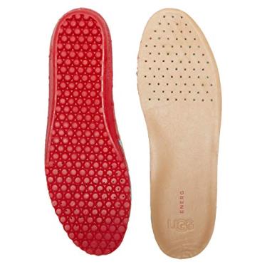 Imagem de UGG Palmilhas masculinas de couro premium, palmilha natural, Natural, 11 M US