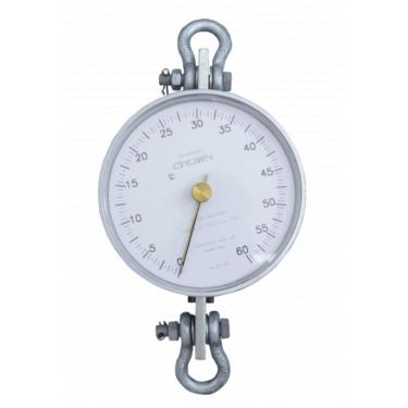 Imagem de Dinamômetro Circular Analógico Faixa 0 A 600Kg Graduação 5Kg Força Alumínio Br-600 Portátil Instrutherm Com Maleta