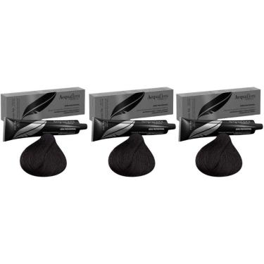 Imagem de Coloraçao Acquaflora Sem Amonia 2.0 Preto-Kit C/3Un