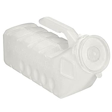 Imagem de BodyHealt Garrafa de mictório masculina Deluxe - Mictórios para homens 1000 ml Bed Buddy com tampas à prova de derramamento. Garrafa de plástico para xixi, mictório portátil para homens. Recipiente de