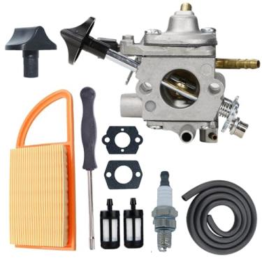 Imagem de Carburionix Kit de carburador BR600 de alta qualidade para Stihl BR500 BR550 BR600 BR 600 BR700 peças de soprador de folhas de mochila substitui carburador Zama C1Q-S183 4282-120-0606