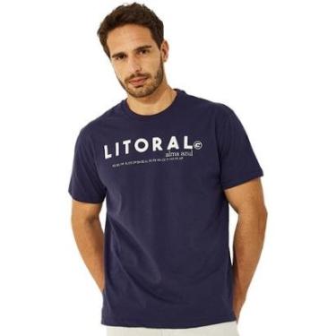 Imagem de Camiseta Colcci Litoral Masculino-Masculino