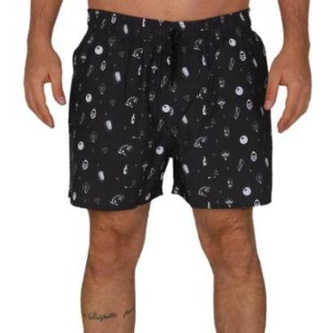 Imagem de Shorts Voley Wg - Preto Wg-Masculino