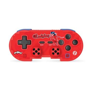 Imagem de Hyperkin Controle Bluetooth Pixel Art Edição Limitada Oficial Miraculous Edition - LadyBug - Oficialmente Licenciado - Para NINTENDO SWITCH® • Modelo OLED NINTENDO SWITCH® • PC Windows 10/11® •