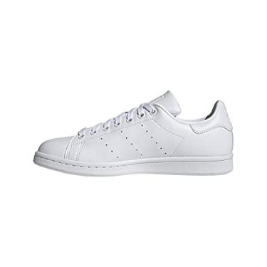 Imagem de adidas Originals Tênis feminino Stan Smith (End Plastic Waste), Branco/Preto/Branco, 5.5