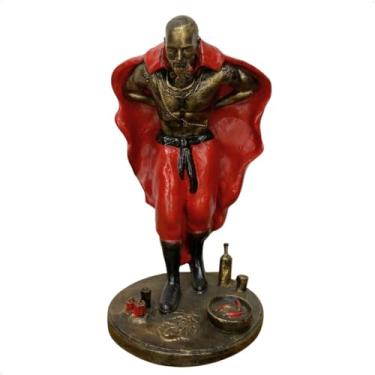 Imagem de Exu Marabô Dourado (V) 25cm - Resina - Imagem Umbanda Candomble