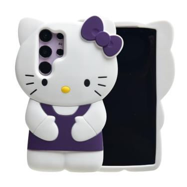 Imagem de MONEHOYSY Capa de desenho animado para Samsung Galaxy S20 Fe 6.5, moda fofa 3D gatinho fofo Kawaii silicone macio animal tectivo gel de choque de gel capa traseira para crianças mulheres meninas