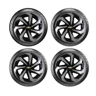 Imagem de Kit 4 Carlotas Esportiva Aro 13 Spider Gm Celta Corsa Todos - ELITTE M