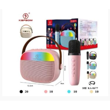 Imagem de Caixa de som com microfone ka-8677 - KAPBOM