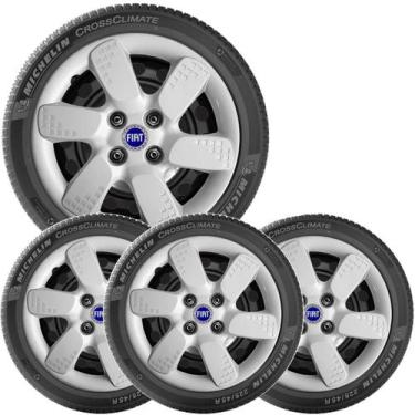 Imagem de 4x Calota FIAT UNO MILLE PALIO SIENA Aro 13 095cb - Grid