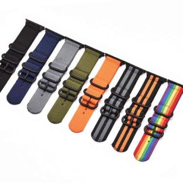 Imagem de Pulseira Nylon Force Compatível Smartwatch Ultra Max Bw25 - Poolsy, Az