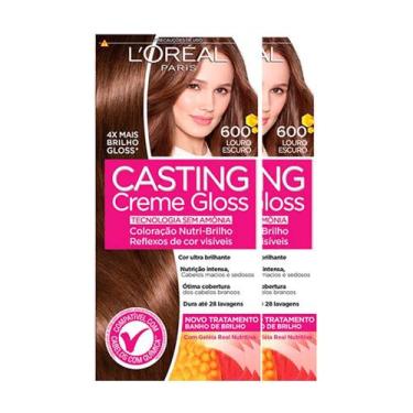 Imagem de L'Oréal Paris Coloração Casting Creme Gloss Kit - 600 Louro Escuro, Ki