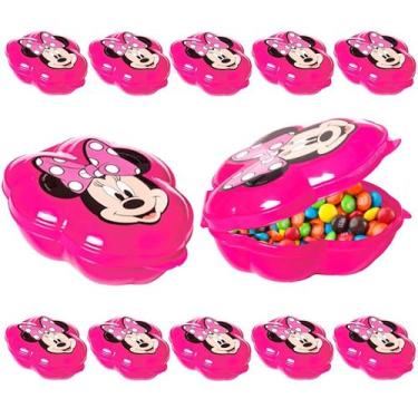 Imagem de Kit 30 Potinho de Lembrança Aniversário Minnie Vermelho Decoração Fest