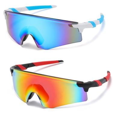 Imagem de Kit 2 Óculos Esportivo Beach Tennis Ciclismo Proteção Uv400 - PENDULAR