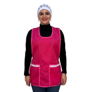 Imagem de Batas -avental Jaleco Cores Com Bolsos Tamanho 1 Touca - Armarinho Nev