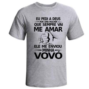 Imagem de Camiseta camisa infantil pedi Deus amiga vovó avó neto neta - Dogs, Ci