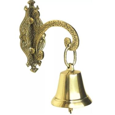 Imagem de Sino De Parede Bronze Decoração Presentes Sitios Lar Fazenda - Wilmil