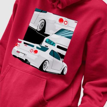 Imagem de Blusa Moletom Genuine Grit Masculina Estampada Algodão 30.1 Skyline, V