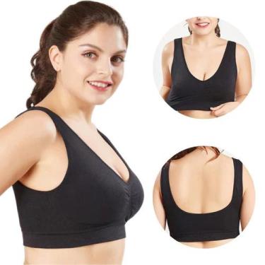 Imagem de Soutien Confortável Sem Costura E Sem Arames C70 - Fanáticos Por Cinta