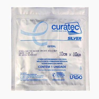 Imagem de Curativo Silver IV Alginato de Cálcio com Prata Curatec 01 Unidade, 01
