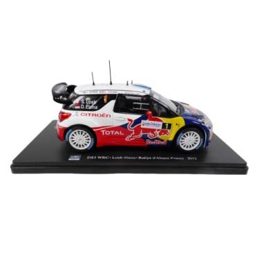 Imagem de OPO 10 - Miniature car reproduced at 1/24 Scale Compatible for DS3 WRC LOEB Elena - Rallye d'Alsace 2012 - RVQ12