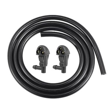 Imagem de ACROPIX Bocal de limpador de para-brisa jato de spray com mangueira de lavadora de para-brisa de 1 m para Chevrolet Cruze 2009-2014 Nº 94556605 - Pacote com 3