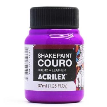 Imagem de Tinta para Couro Shake Paint Acrilex 37ml, 106 ROXO