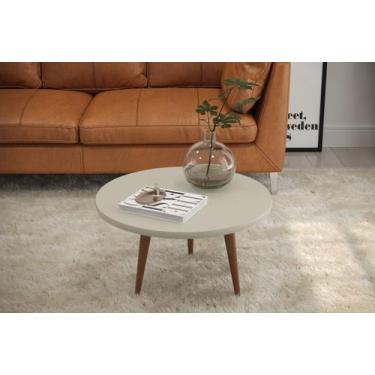 Imagem de Mesa de Centro Legs Off White - Patrimar Móveis