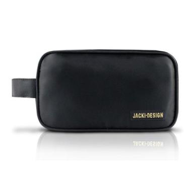 Imagem de Necessaire com Alça Lateral Masculino Jacki Design Preto