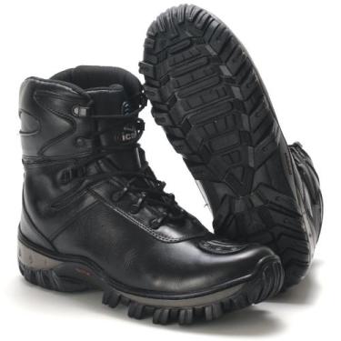 Imagem de Bota Masculina Preta em Couro Resistente Água Hiker Adventure - Ical, 