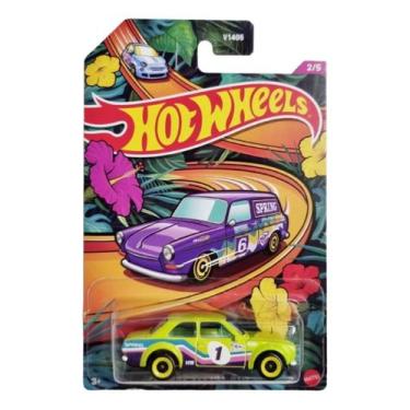 Imagem de Hot Wheels 1/64 Spring 2/5 '70 Ford Escort RS1600 HVX21, Verde