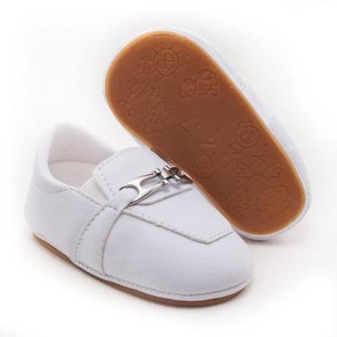 Imagem de Mocassim Bebê Menino Social Preto Conforto Infantil Sapato - Baby Conf