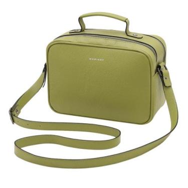 Imagem de Bolsa de Couro Mariart Paraty, Avocado