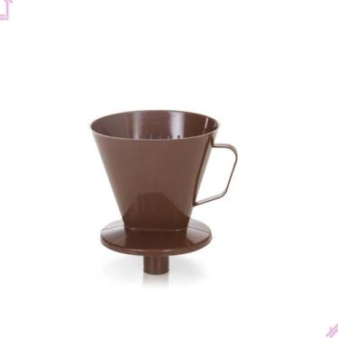 Imagem de Porta Filtro De Café Suporte Para Coador 102 Pequeno Com Funil - Ercap
