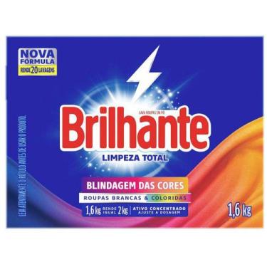 Imagem de Sabão em Pó Brilhante Limpeza Total Blindagem das  - Cores Original 1,