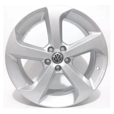 Imagem de Kit 4 Rodas Golf Gti Brooklin 5x100 MK7 Aro 17 Tala 7  Zk-956  - Zunky