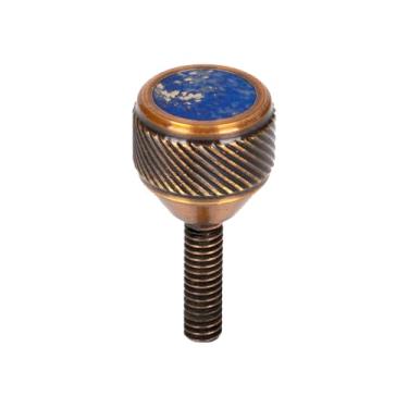 Imagem de Parafusos de pescoço de saxofone Heavy 135 da KGU Music para saxofone alto, tenor, soprano, sax barítono para Selmer, Yanagisawa, Júpiter, Couesnon (cobre antigo, lápis-lazúli)