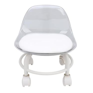 Imagem de Bancos de Rolamento Baixo Com Rodas, Rodas Giratórias de 360 ° Assento de Rolo Baixo, Banco de Rolamento Banco Mecânico sobre Rodas para Loja de Garagem de Escritório Doméstico,