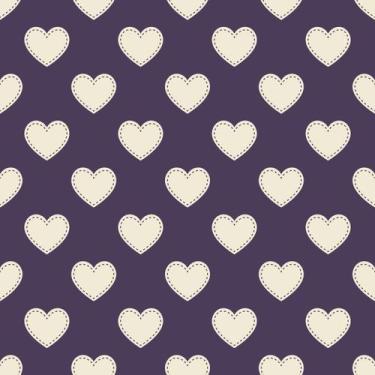 Imagem de Papel De Parede Adesivo Lavável De sala Corações Mosaico 12m - Bazar d