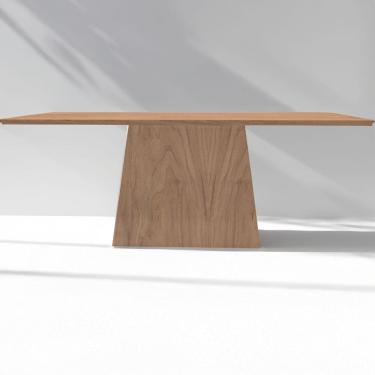 Imagem de Mesa De Jantar Retangular 2m Em Mdf Laminado 8 Lugares
