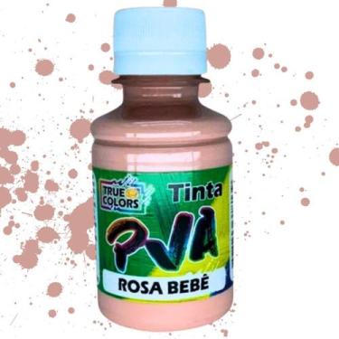 Imagem de Tinta PVA Fosca Cores Quentes True Colors 100 ml, ROSA BEBE - 7143