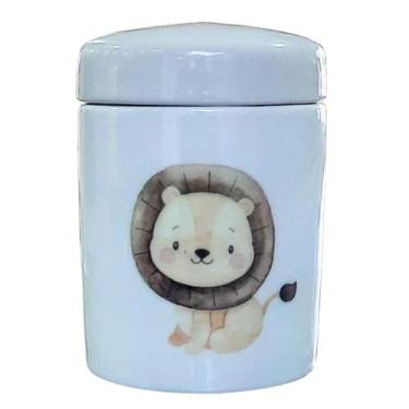 Imagem de Pote Maior para Kit higiene bebê Safari - Peça Porcelana - Antilope De