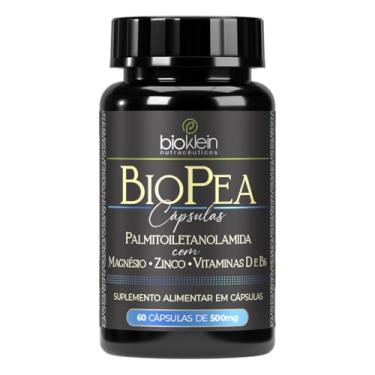 Imagem de Bio Pea 60 Cápsulas, Palmitoiletanolamida, Magnésio Zinco Vitamina D B6 - Bioklein
