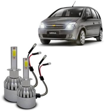 Imagem de Ultra Led Farol Alto Meriva Todos os Anos H1 6000k - Tay Tech