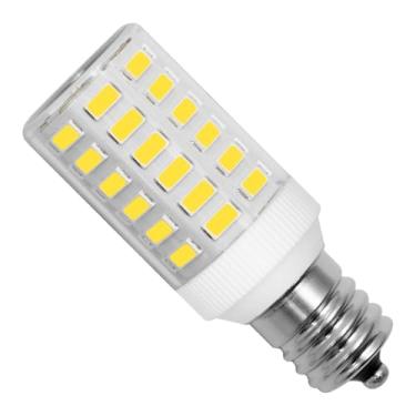 Imagem de Megereet Lâmpada Para Geladeira Kei D28M Kel 2815 Kei D28X Kel 2816X Lâmpada Para Freezer Led 100-265V Geladeira E17 3,8W 40W Equivalente A Halogênio Luz Do Dia Branca 5000K Pacote Com 1