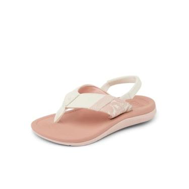 Imagem de Reef Chinelo Little Santa Ana para meninas, Cortiça, 17